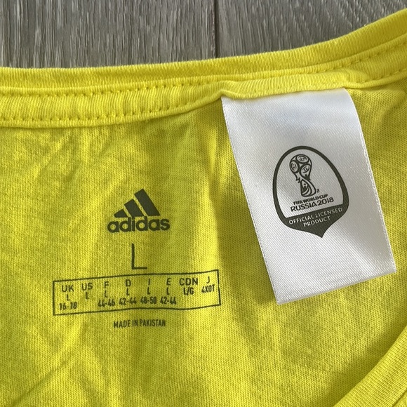 Adidas Brasil FIFA Russia 2018 TShirt - Picture 3 of 4
